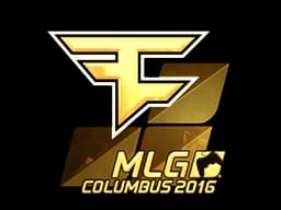 Sticker | FaZe Clan (Gold) | MLG Columbus 2016