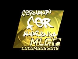 Sticker | fer (Gold) | MLG Columbus 2016