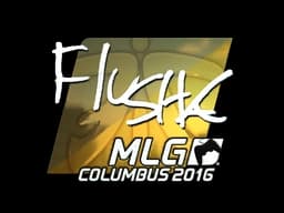 Sticker | flusha (Foil) | MLG Columbus 2016