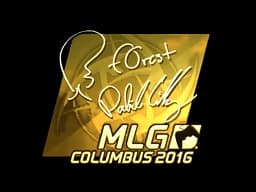 Sticker | f0rest (Gold) | MLG Columbus 2016