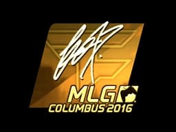 Sticker | fox (Gold) | MLG Columbus 2016