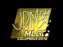 Sticker | jdm64 (Gold) | MLG Columbus 2016