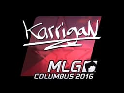 Sticker | karrigan (Foil) | MLG Columbus 2016