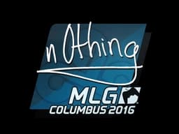 Sticker | n0thing | MLG Columbus 2016