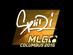 Sticker | Spiidi (Gold) | MLG Columbus 2016