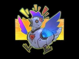 Sticker | Cyber Chicken (Holo)