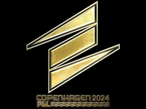 Sticker | ECSTATIC (Gold) | Copenhagen 2024