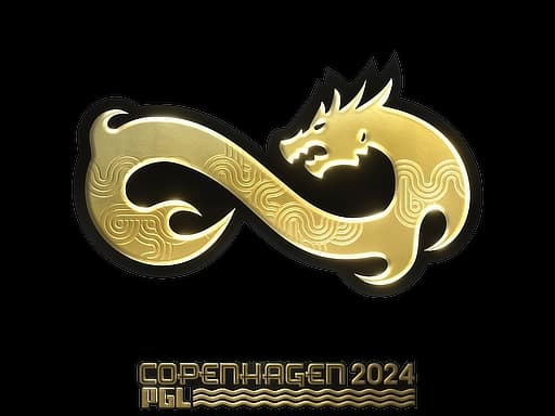 Sticker | Eternal Fire (Gold) | Copenhagen 2024