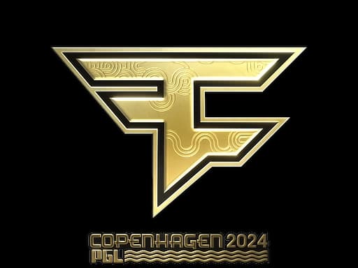 Sticker | FaZe Clan (Gold) | Copenhagen 2024