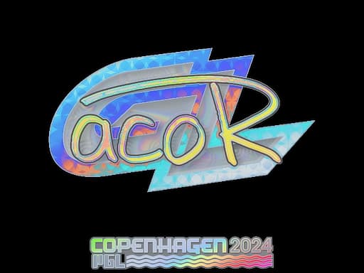 Sticker | acoR (Holo) | Copenhagen 2024