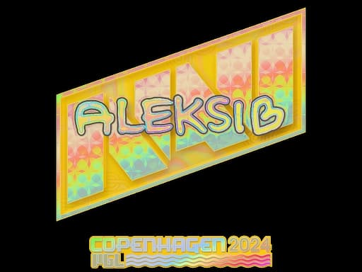 Sticker | Aleksib (Holo) | Copenhagen 2024