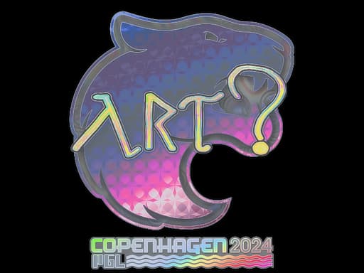 Sticker | arT (Holo) | Copenhagen 2024