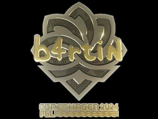 Sticker | b4rtiN (Gold) | Copenhagen 2024