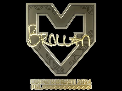 Sticker | Brollan (Gold) | Copenhagen 2024