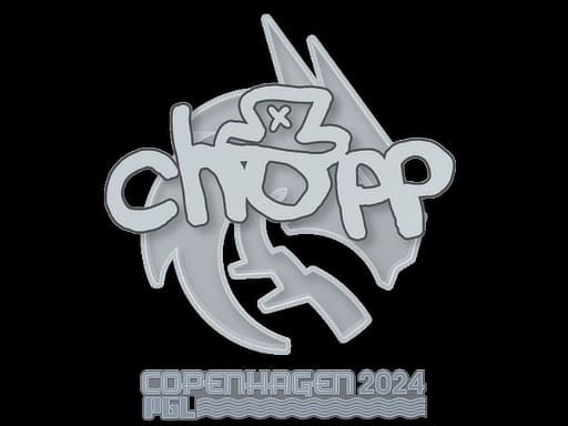 Sticker | chopper | Copenhagen 2024