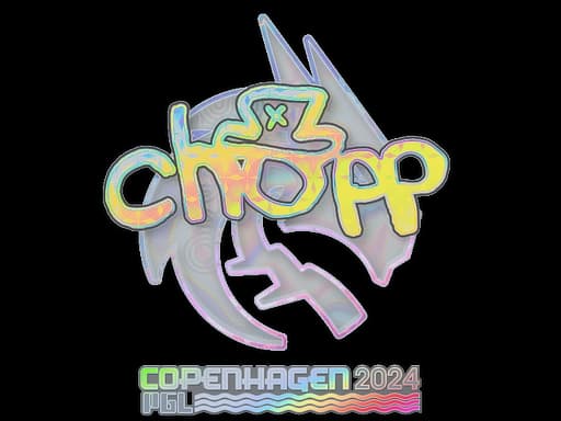 Sticker | chopper (Holo) | Copenhagen 2024