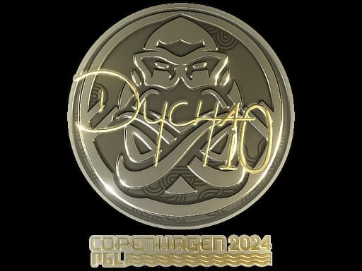 Sticker | Dycha (Gold) | Copenhagen 2024