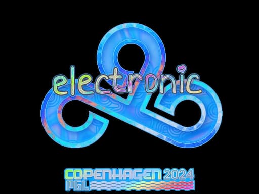 Sticker | electronic (Holo) | Copenhagen 2024