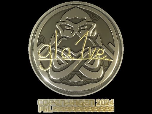 Sticker | gla1ve (Gold) | Copenhagen 2024