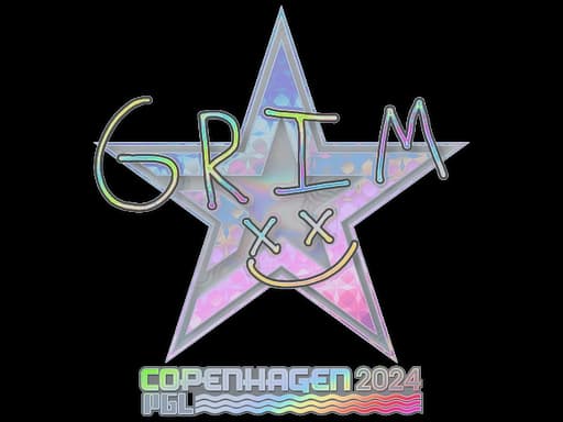 Sticker | Grim (Holo) | Copenhagen 2024