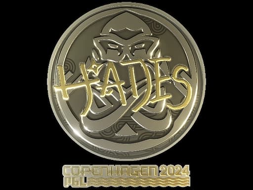 Sticker | hades (Gold) | Copenhagen 2024