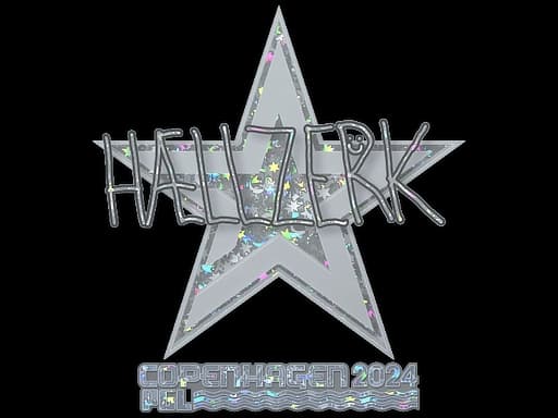 Sticker | hallzerk (Glitter) | Copenhagen 2024