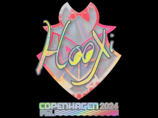 Sticker | HooXi (Holo) | Copenhagen 2024