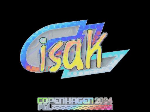 Sticker | isak (Holo) | Copenhagen 2024