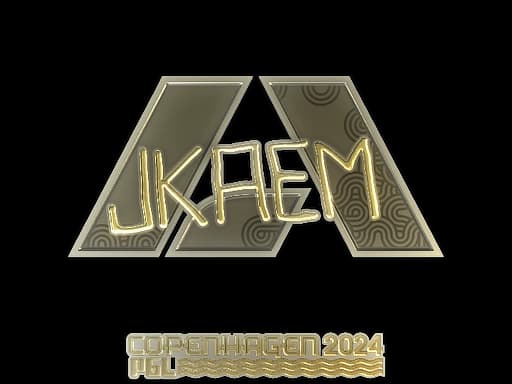 Sticker | jkaem (Gold) | Copenhagen 2024