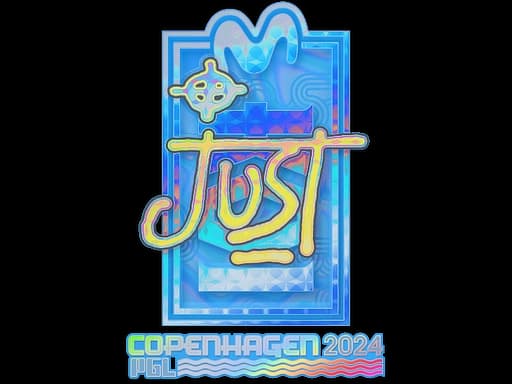 Sticker | JUST (Holo) | Copenhagen 2024