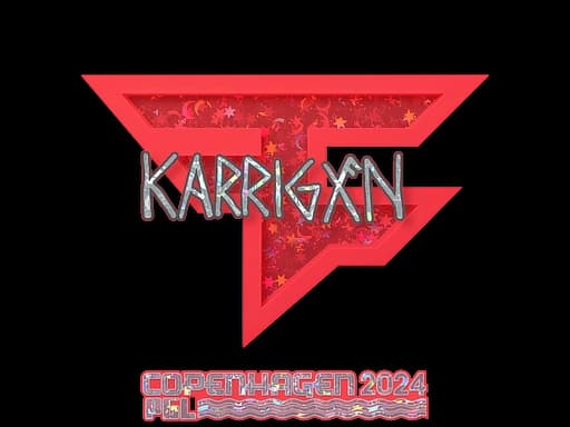 Sticker | karrigan (Glitter) | Copenhagen 2024