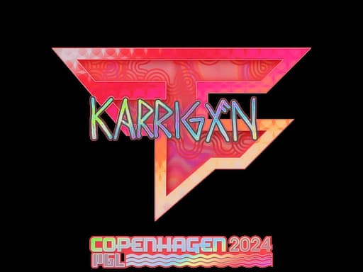 Sticker | karrigan (Holo) | Copenhagen 2024