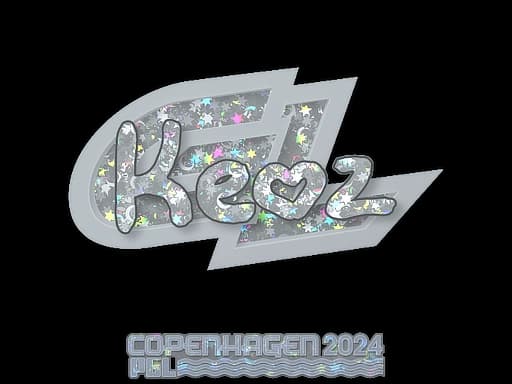 Sticker | Keoz (Glitter) | Copenhagen 2024