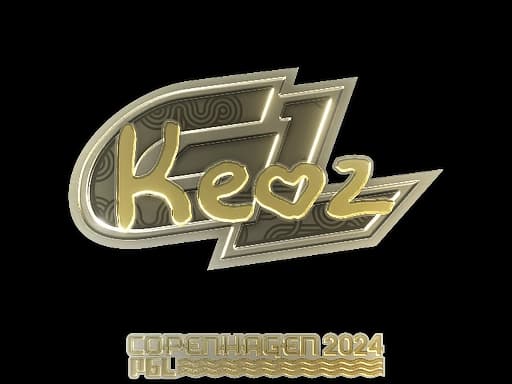 Sticker | Keoz (Gold) | Copenhagen 2024