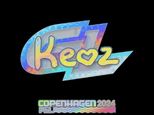 Sticker | Keoz (Holo) | Copenhagen 2024