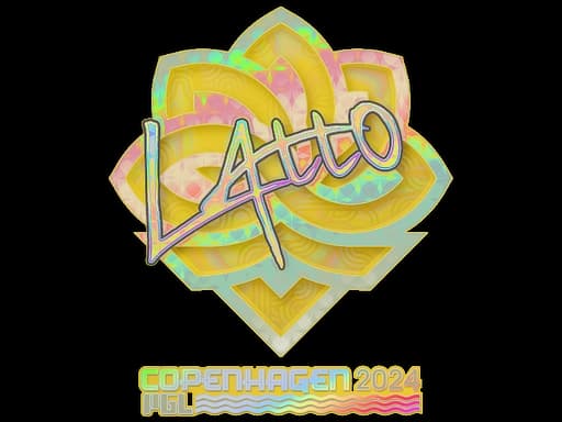 Sticker | latto (Holo) | Copenhagen 2024