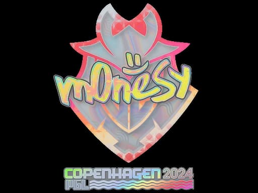 Sticker | m0NESY (Holo) | Copenhagen 2024