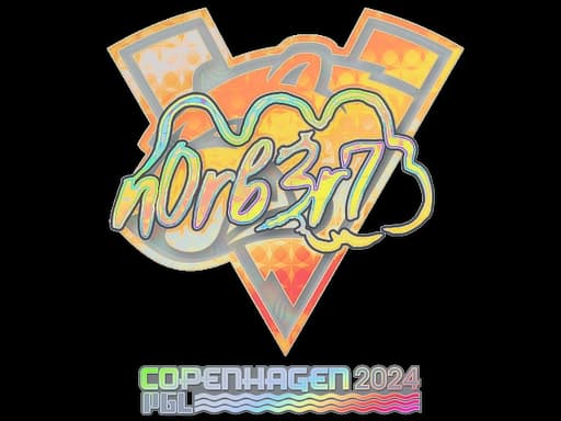 Sticker | n0rb3r7 (Holo) | Copenhagen 2024