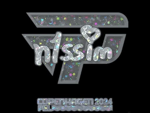 Sticker | n1ssim (Glitter) | Copenhagen 2024