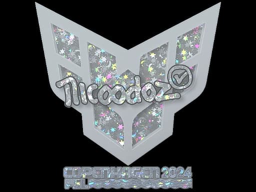 Sticker | nicoodoz (Glitter) | Copenhagen 2024