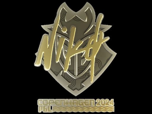 Sticker | NiKo (Gold) | Copenhagen 2024