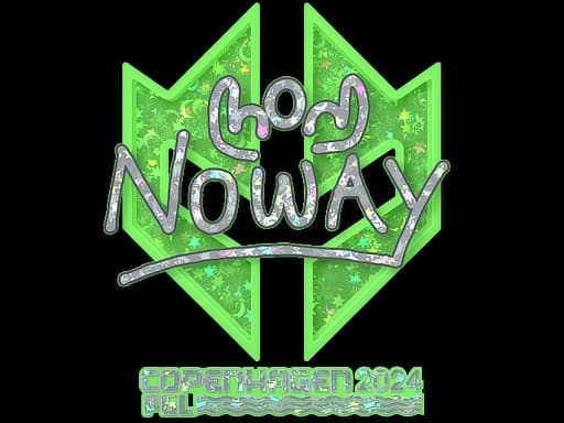 Sticker | noway (Glitter) | Copenhagen 2024