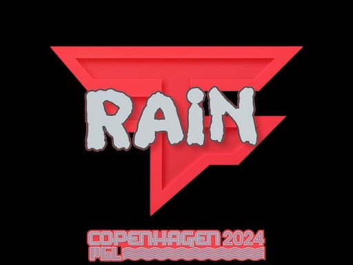 Sticker | rain | Copenhagen 2024