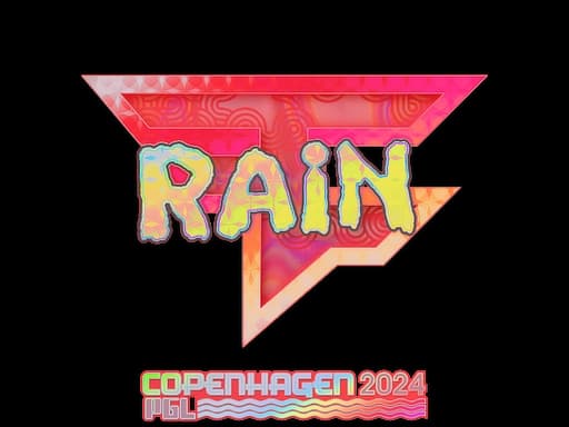 Sticker | rain (Holo) | Copenhagen 2024