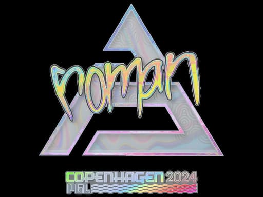 Sticker | roman (Holo) | Copenhagen 2024