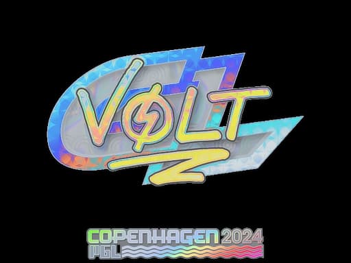 Sticker | volt (Holo) | Copenhagen 2024