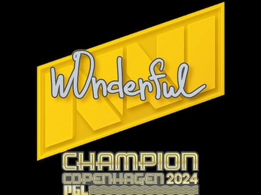 Sticker | w0nderful (Champion) | Copenhagen 2024