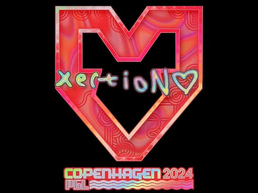 Sticker | xertioN (Holo) | Copenhagen 2024