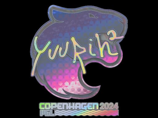 Sticker | yuurih (Holo) | Copenhagen 2024