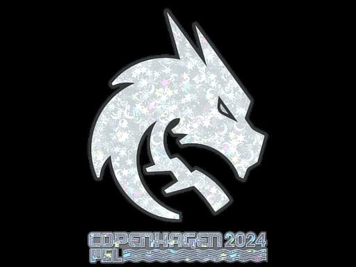 Sticker | Team Spirit (Glitter) | Copenhagen 2024